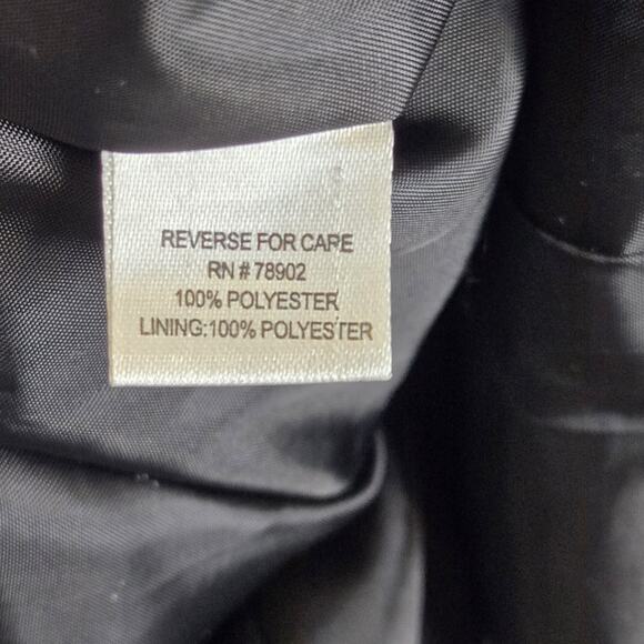 NEW Erin London Womens Jacket 2X Animal Print Metallic Copper Black Moto MOBWIFE - Picture 6 of 10